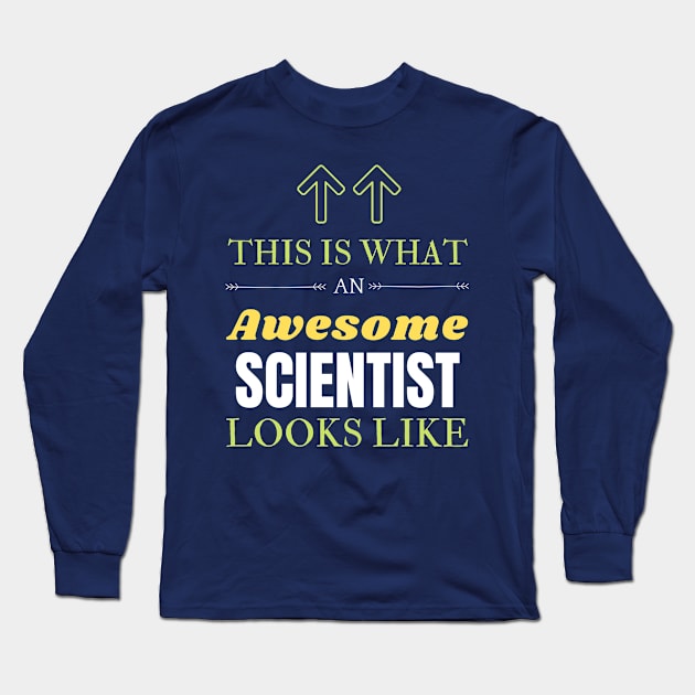 Scientist Long Sleeve T-Shirt by Mdath